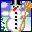 Happy Snowman Screensaver Icon