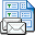 Page Of Labels for Mailing Labels Icon