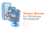 Telnet Server for Windows NT/2000/XP/2003 Icon