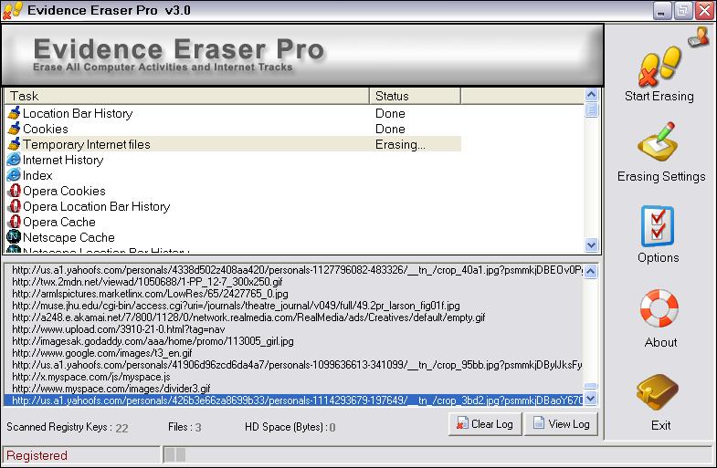 ! - A+ Evidence Eraser Pro Screenshot