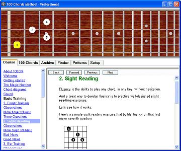 100 Chords Method Screenshot