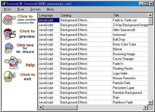 1st Javascript Library Screenshot
