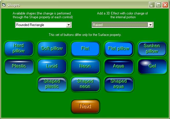 3D Button API Screenshot