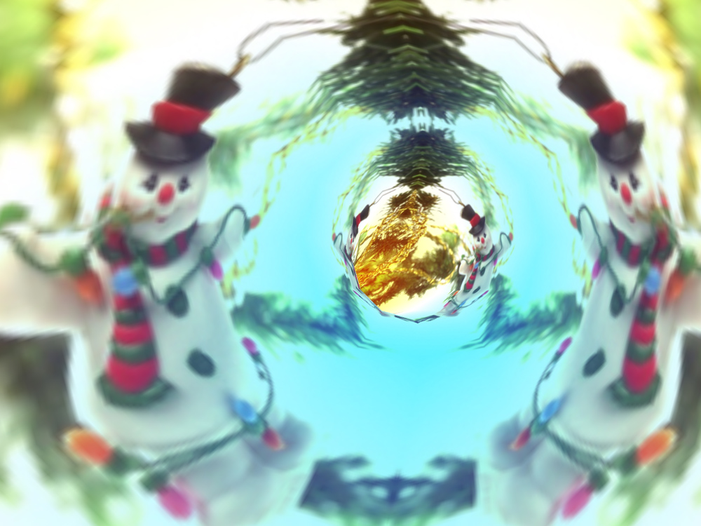 3D Merry Christmas Tunnels ScreenSaver Screenshot