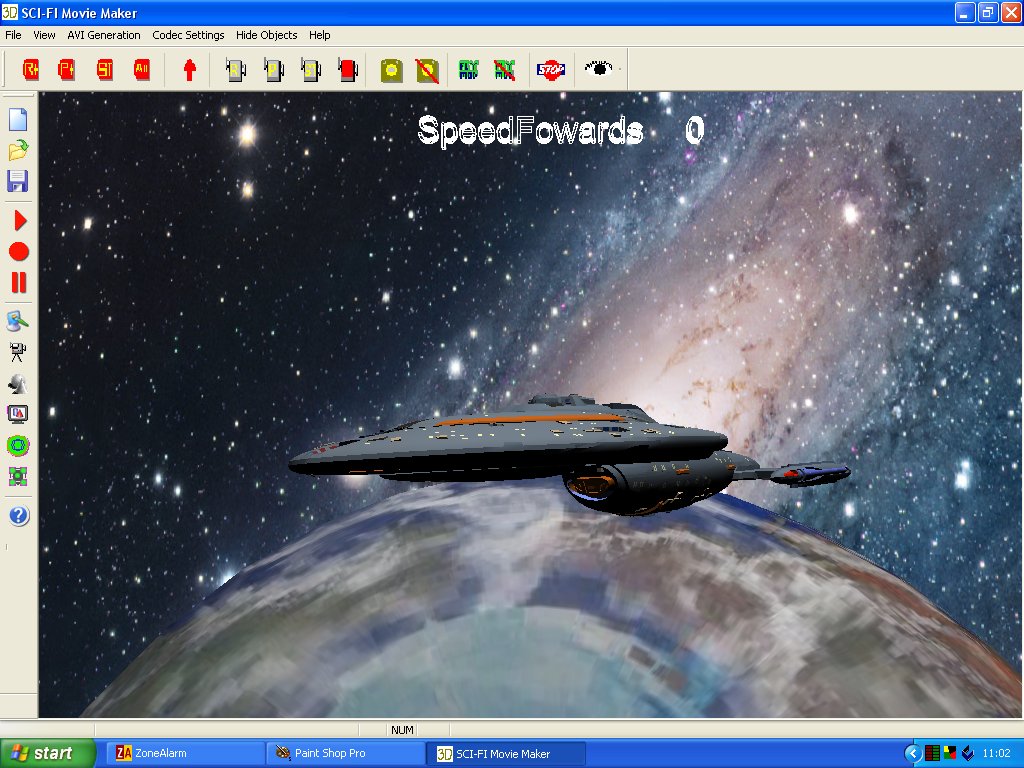3D Sci-Fi Movie Maker Screenshot