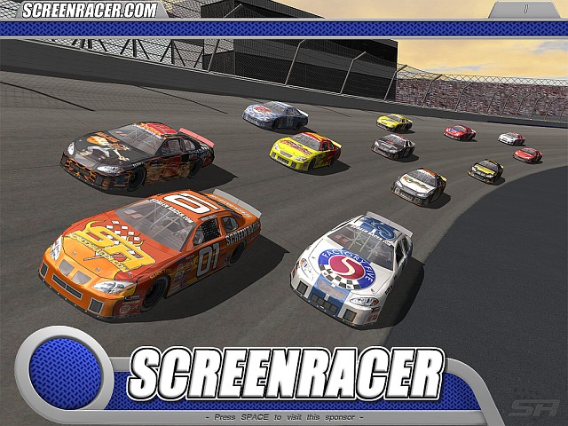 3D Stockcar Screensaver Screenshot
