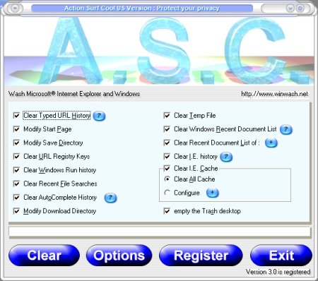 A.S.C. Protect your privacy Screenshot