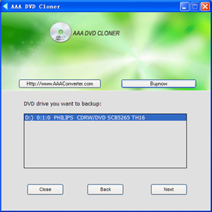 AAA DVD Cloner Screenshot