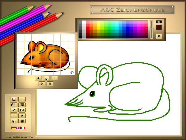 ABC Drawing School I - Animals Screenshot