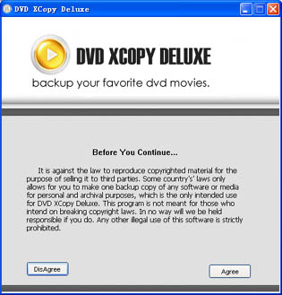 ABC DVD Xcopy Deluxe Screenshot