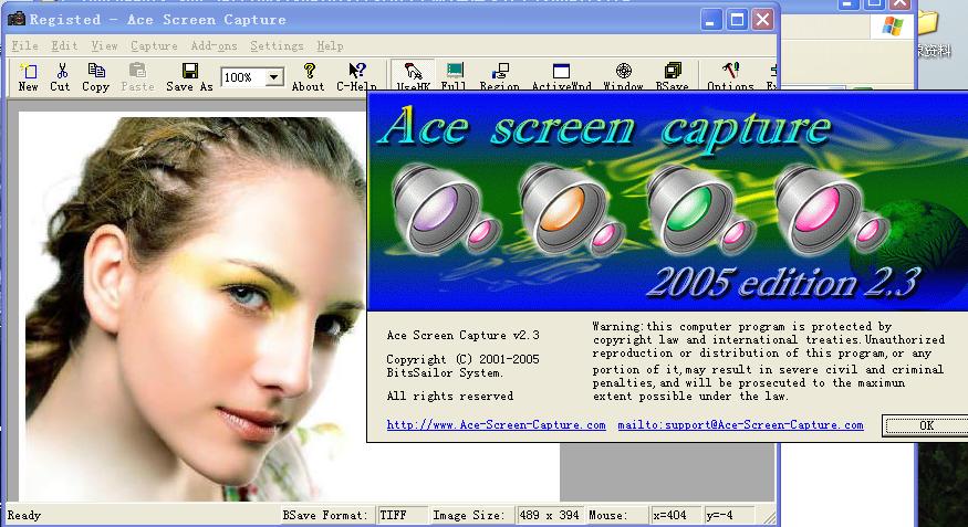 Ace Screen Capture Screenshot
