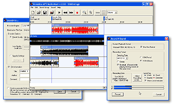 Acoustica MP3 Audio Mixer Screenshot
