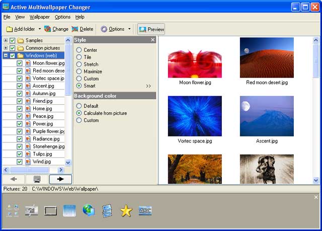 Active Multiwallpaper Changer Screenshot