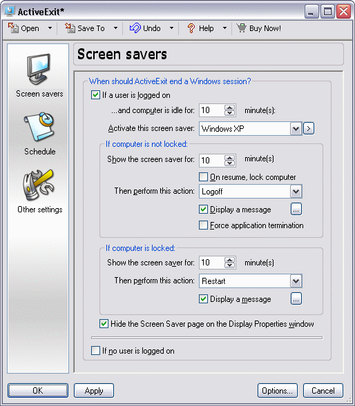 ActiveExit XP Screenshot