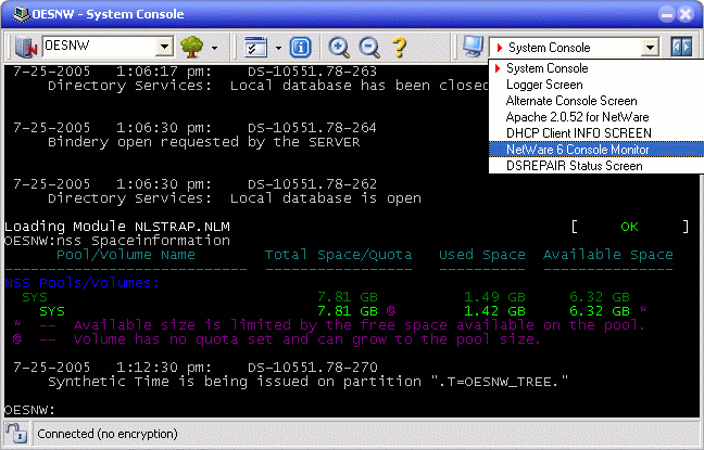 AdRem Free Remote Console Screenshot