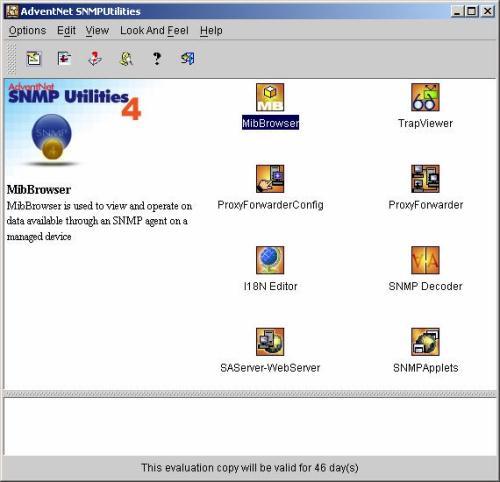 Adventnet SNMP Utilities Screenshot