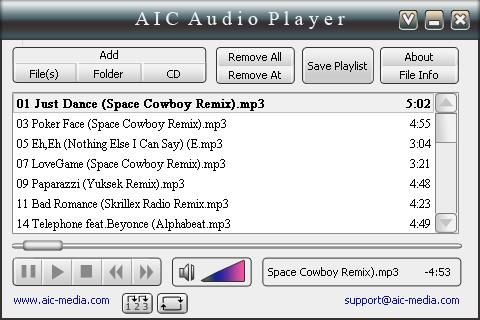AICAudioPlayer Screenshot