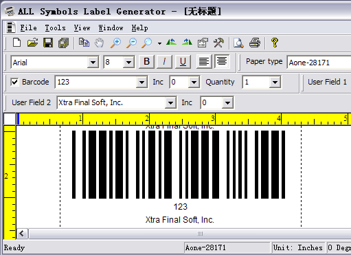 ALL Symbols Label Generator Screenshot