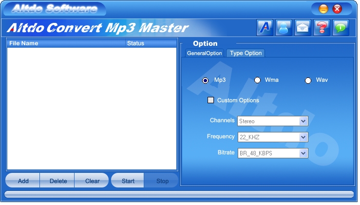 Altdo Convert Mp3 Master Screenshot