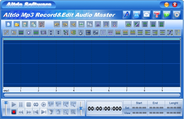 Altdo Mp3 Record&Edit Audio Master Screenshot