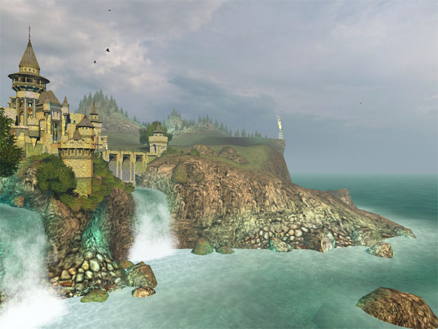 Ancient Castle 3D Screensaver Screenshot