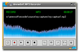 Anewsoft MP3 Recorder Screenshot