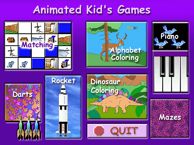 Animated Kids Games Screenshot