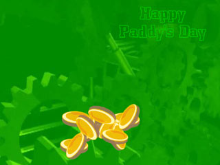Animated Paddys Gold Factory Screensaver Screenshot