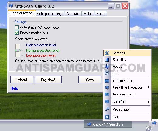 Anti-SPAM Guard Screenshot