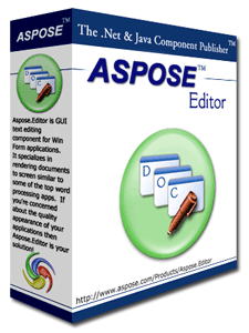 Aspose.Editor for .NET Screenshot