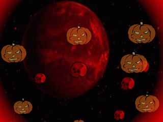 Attack of Monsters Halloween Screensaver Screenshot