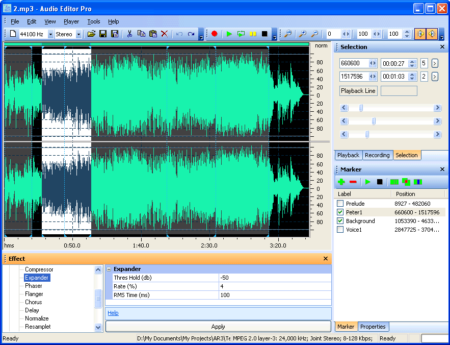 Audio Editor Pro Screenshot