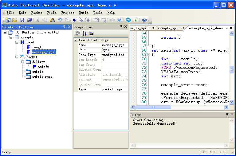Auto Protocol Builder Screenshot