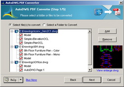 AutoDWG DWG to PDF Converter Pro Screenshot