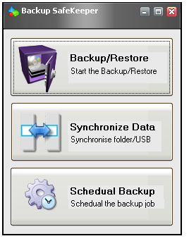 Backup SafeKeeper Screenshot