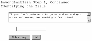 BeyondBackPain - Free Self-Counseling Software for Inner Peace Screenshot