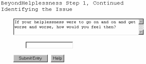 BeyondHelplessness - Free Self-Counseling Software for Inner Peace Screenshot