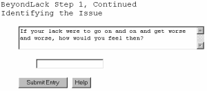 BeyondLack - Free Self-Counseling Software for Inner Peace Screenshot