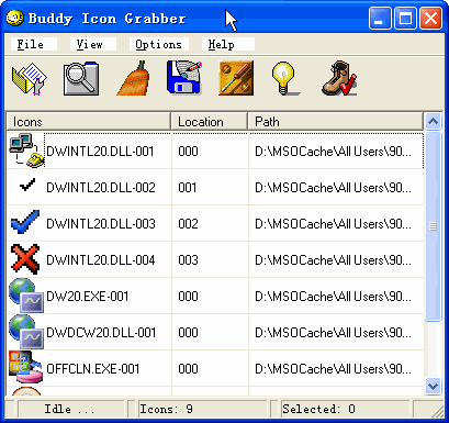 Buddy Icon Grabber Screenshot