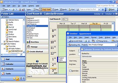 Calendar Browser for Outlook Screenshot
