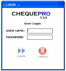 ChequePRO Cheque Printing Writing System Screenshot
