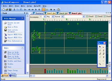 ChordComposer Screenshot