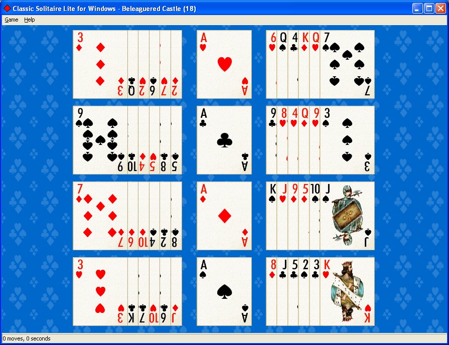 Classic Solitaire for Windows Screenshot