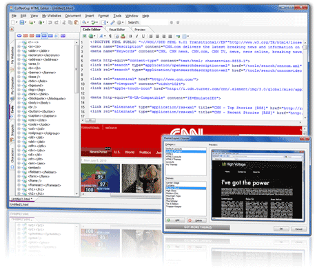 CoffeeCup Free HTML Editor Screenshot