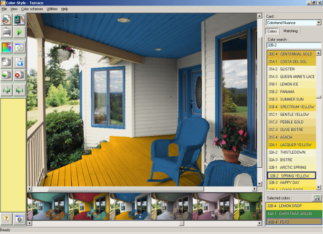 Color Style Studio (paint color schemes) Screenshot