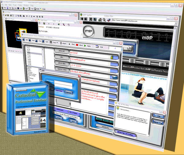 Cornolius Professional Database Screenshot