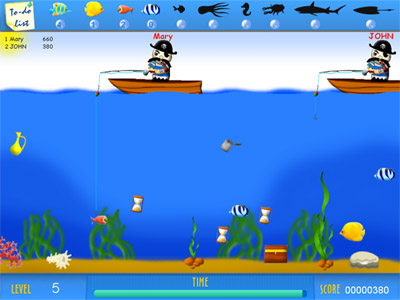 Crazy Fishing Multiplayer Screenshot