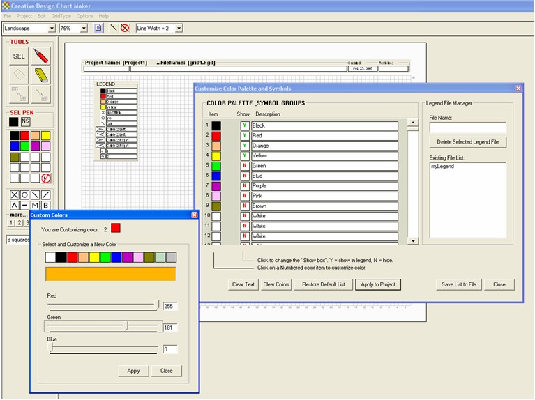 Creative Design ChartMaker Screenshot