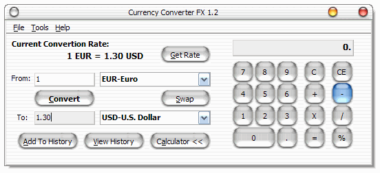 Currency Converter FX Screenshot