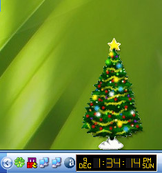 Desktop Christmas Tree Screenshot